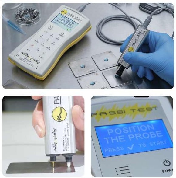 Passi Test digital passivation tester for stainless steel